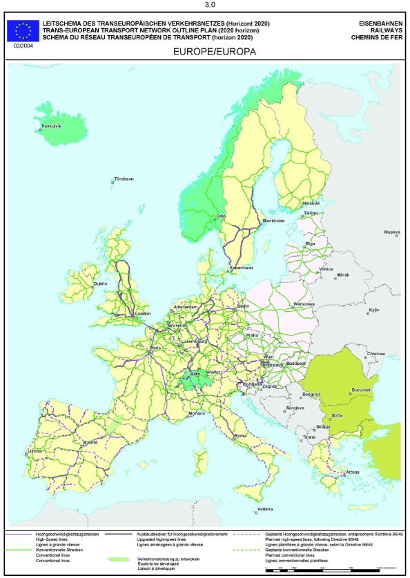 mapa Europa